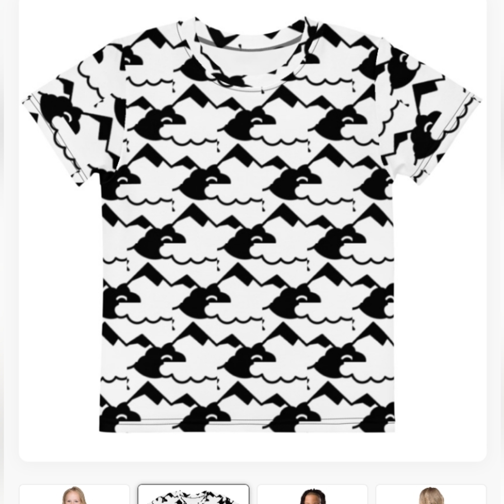 Kids SharkTooth Design. By Melissa Freya